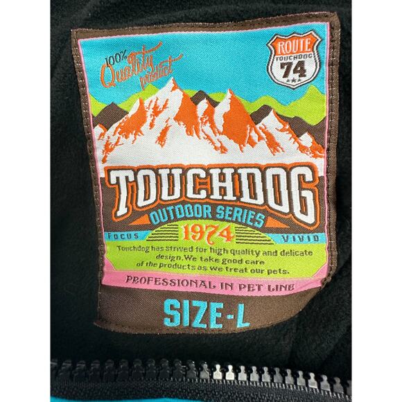 Touchdog Quantum ice Full-Bodied Reflective Dog Jacket small dog snowsuit SZ LG - Picture 8 of 8